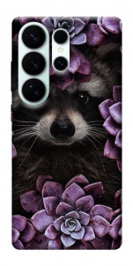 Чехол Енот в цветах для Galaxy S26 Ultra