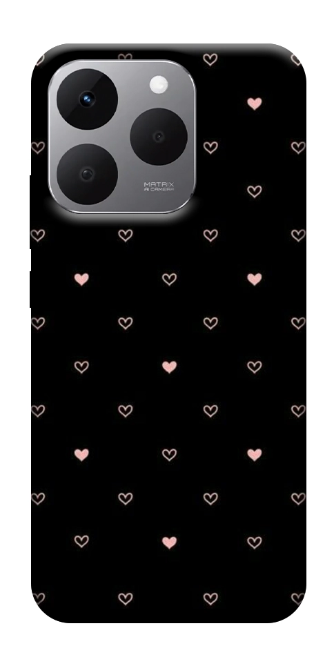 Чехол Сердечки для Realme 15T