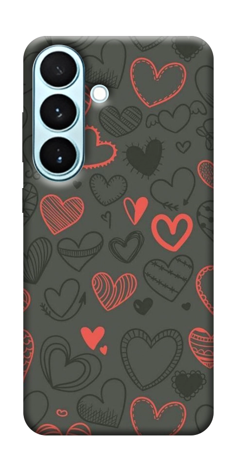Чехол Милые сердца для Galaxy S26