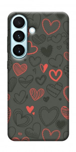 Чехол Милые сердца для Galaxy S26