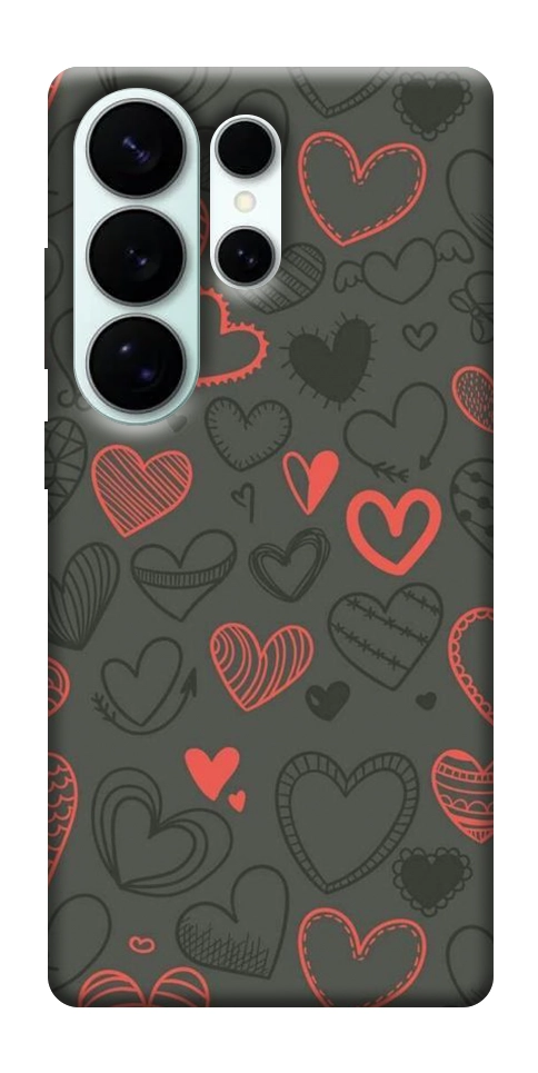 Чехол Милые сердца для Galaxy S26 Ultra