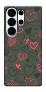 Чехол Милые сердца для Galaxy S26 Ultra