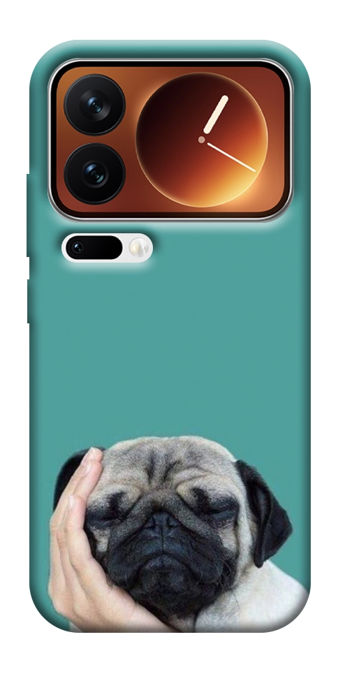 Чехол Спящий мопс для Xiaomi 17 Pro