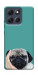 Чехол Спящий мопс для Motorola Moto G86 Power