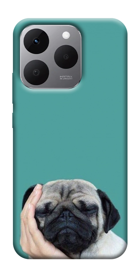 Чехол Спящий мопс для Realme 15T