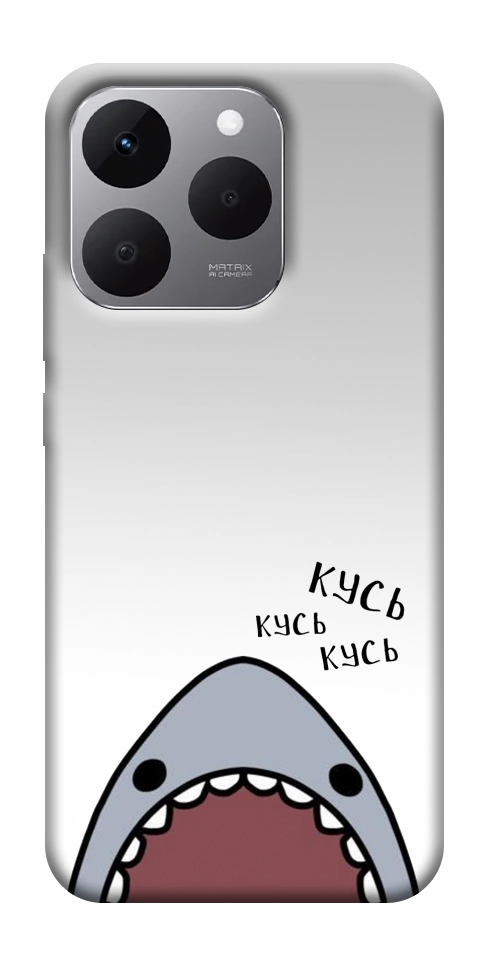 Чехол Акула кусь кусь для Realme 15T