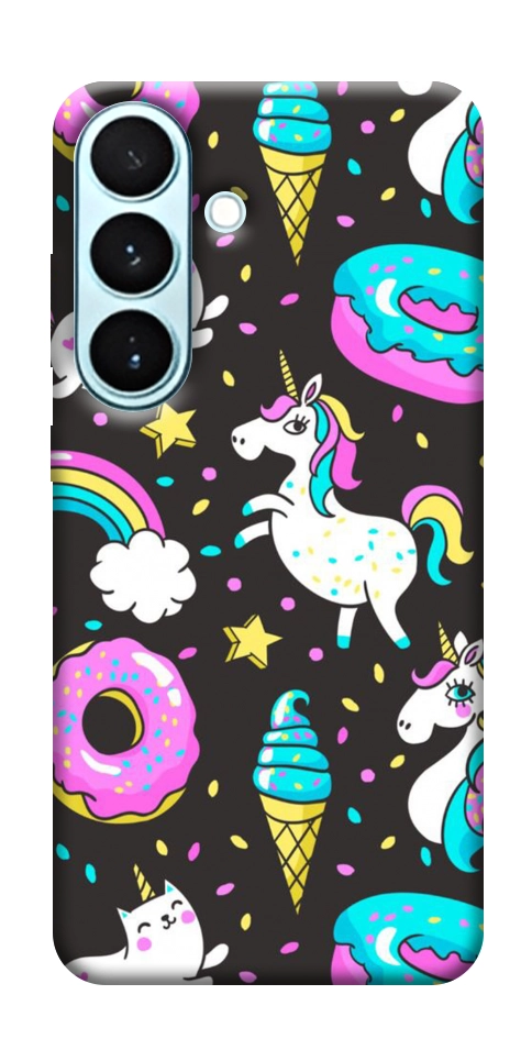 Чехол Паттерн единороги для Galaxy S26