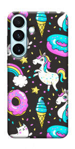 Чехол Паттерн единороги для Galaxy S26