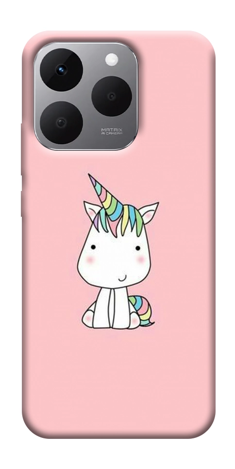 Чехол Маленький единорожек 3 для Realme 15T
