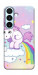 Чехол Единорог с радугой для Galaxy S26