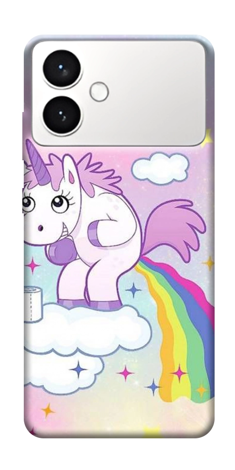 Чехол Единорог с радугой для Galaxy S26+