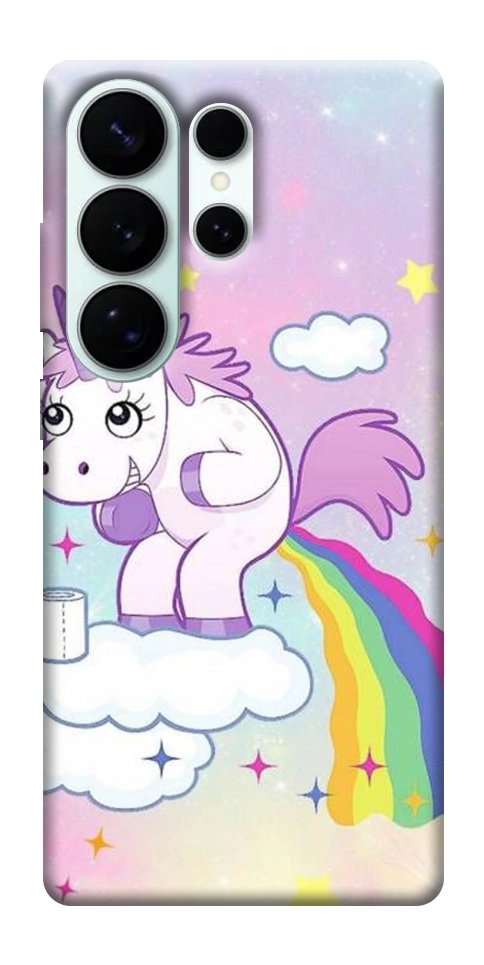Чохол Єдиноріг з веселкою для Galaxy S26 Ultra