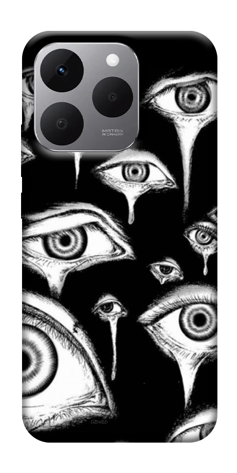 Чехол Поле глаз для Realme 15T
