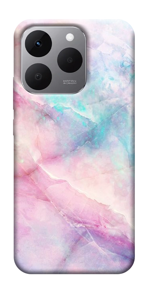 Чехол Розовый мрамор для Realme 15T