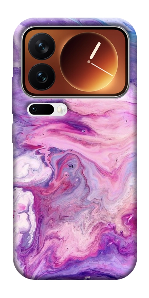 Чехол Розовый мрамор 2 для Xiaomi 17 Pro