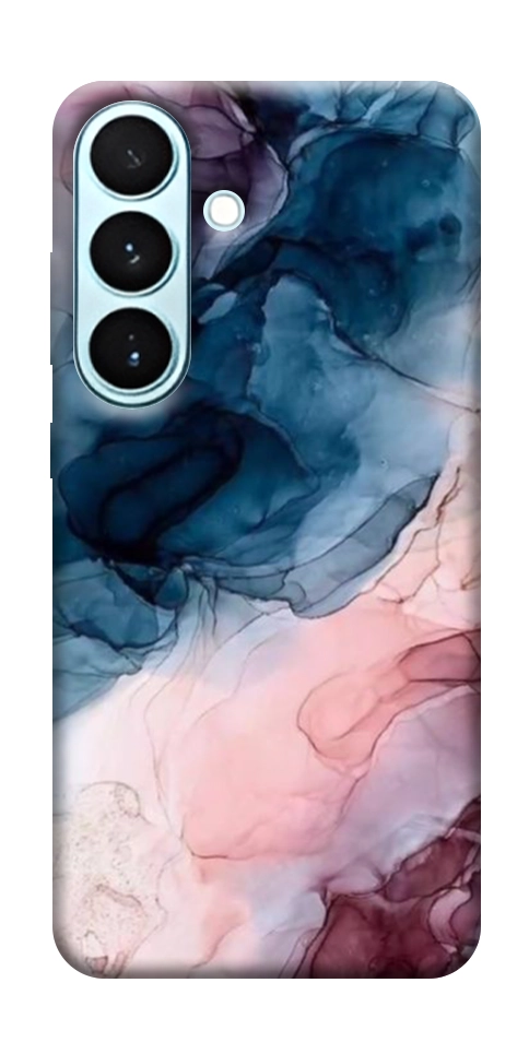 Чехол Розово-голубые разводы для Galaxy S26