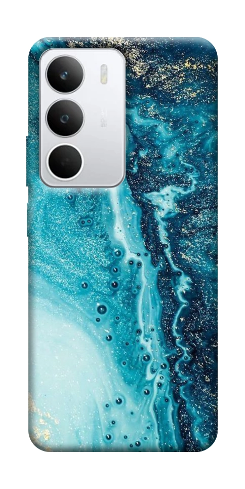 Чехол Голубая краска для Realme C71