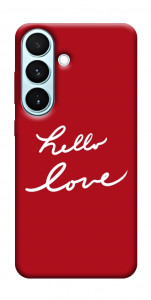 Чехол Hello love для Galaxy S26