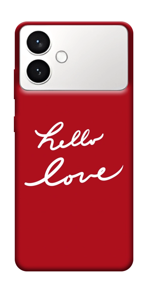 Чехол Hello love для Galaxy S26+