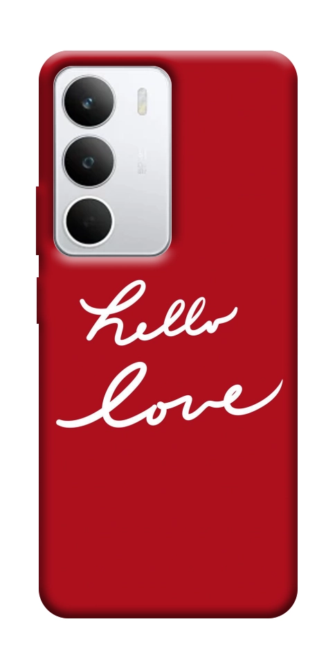 Чехол Hello love для Realme C71