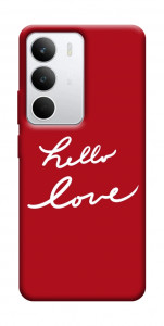 Чехол Hello love для Realme C71