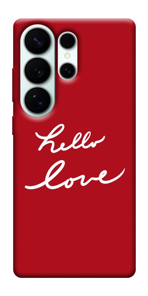 Чехол Hello love для Galaxy S26 Ultra
