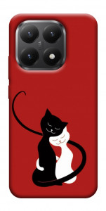 Чохол Закохані коти для Xiaomi 15T