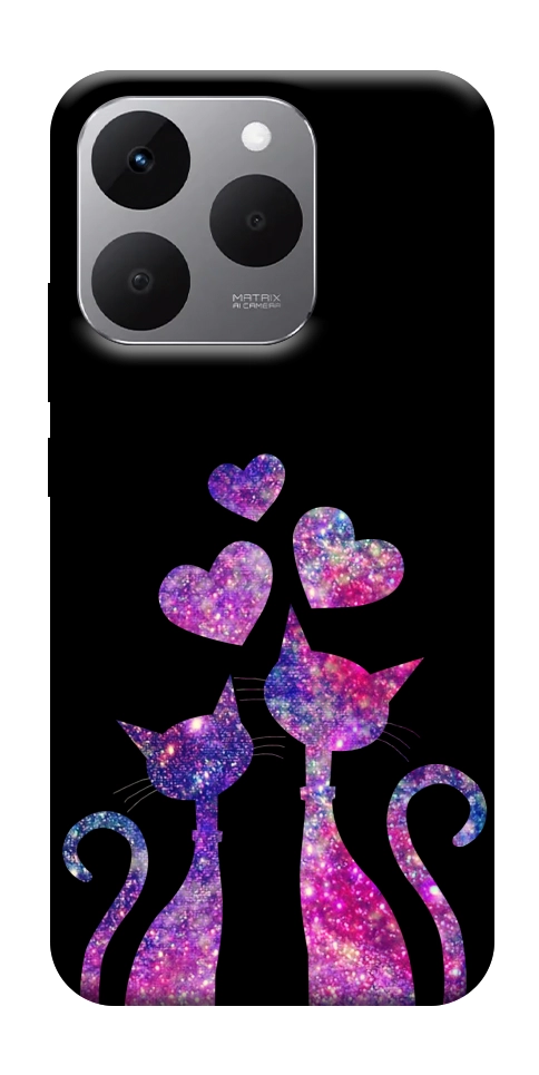 Чехол Космические коты для Realme 15T