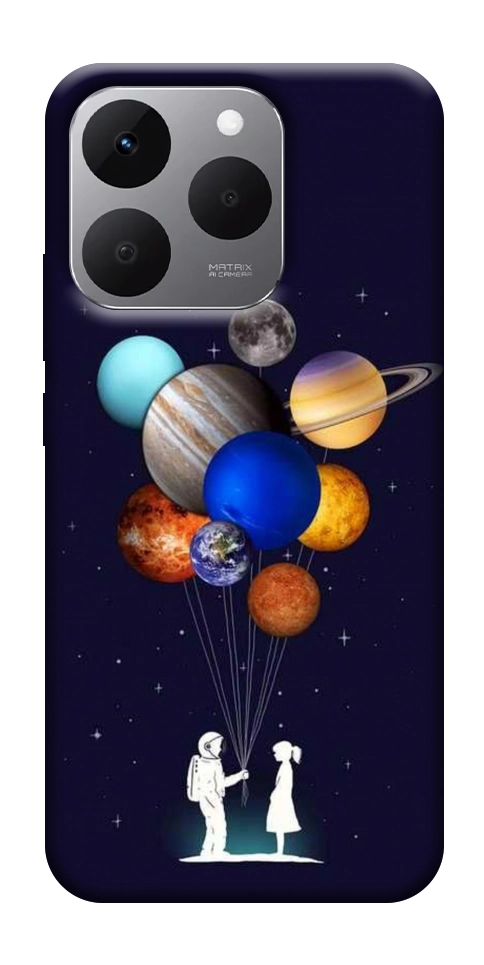 Чехол Галактика для Realme 15T