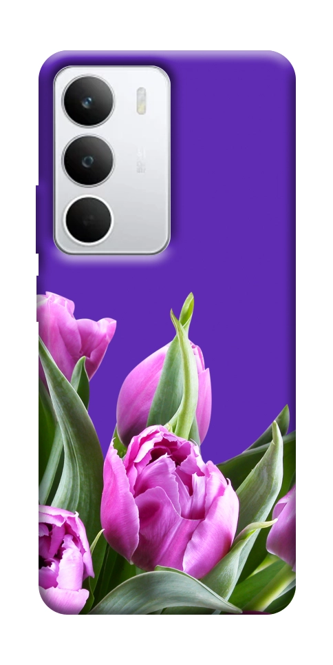 Чехол Тюльпаны для Realme C71