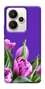 Чехол Тюльпаны для Realme 15