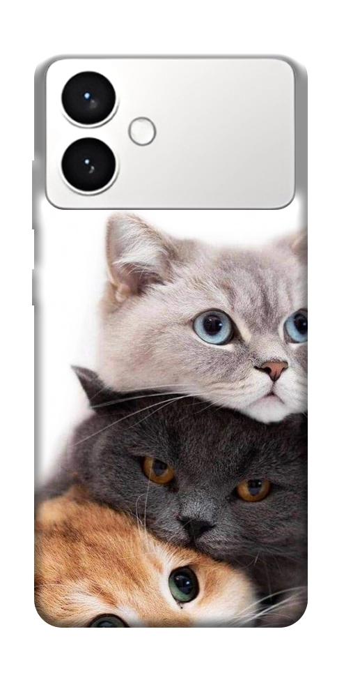 Чехол Три кота для Galaxy S26+