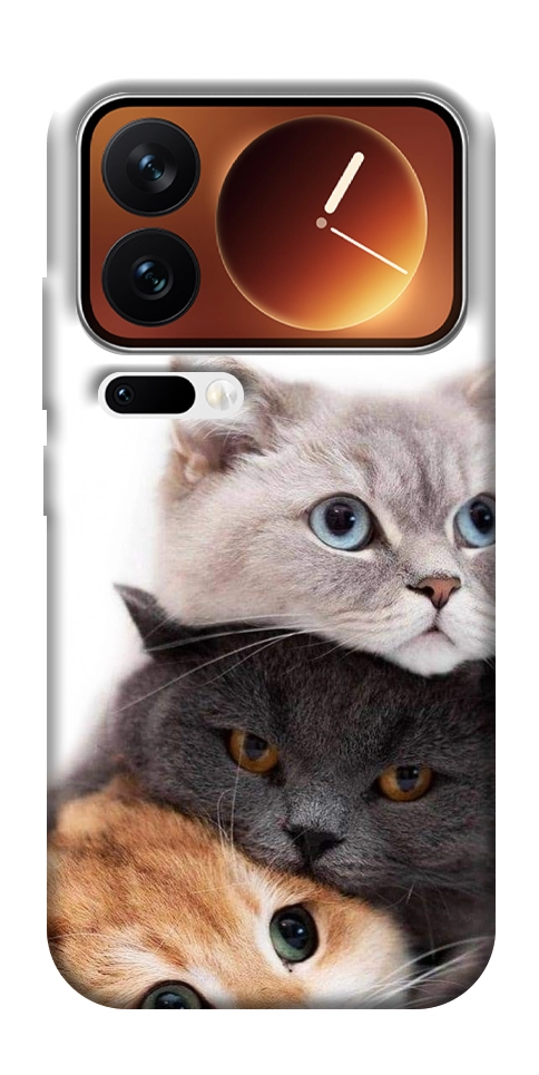 Чехол Три кота для Xiaomi 17 Pro