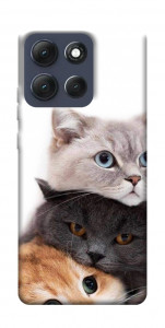 Чехол Три кота для Motorola Moto G86 Power