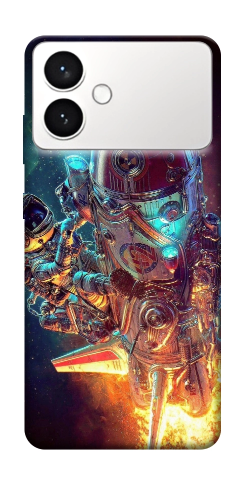 Чехол Космический корабль для Galaxy S26+