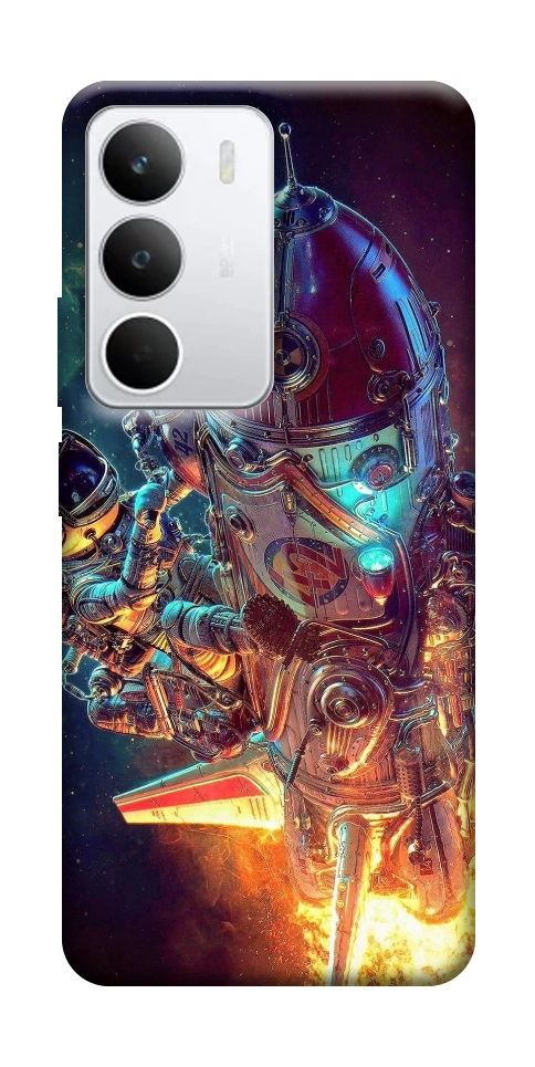 Чехол Космический корабль для Realme C71