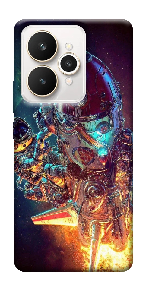 Чехол Космический корабль для Realme 15