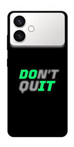 Чехол Don't quit для Galaxy S26+