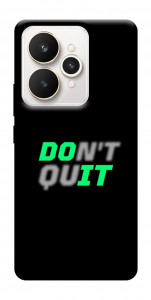 Чехол Don't quit для Realme 15
