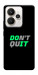 Чехол Don't quit для Realme 15