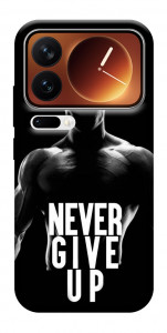 Чехол Never give up для Xiaomi 17 Pro