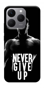 Чохол Never give up для Realme 15T