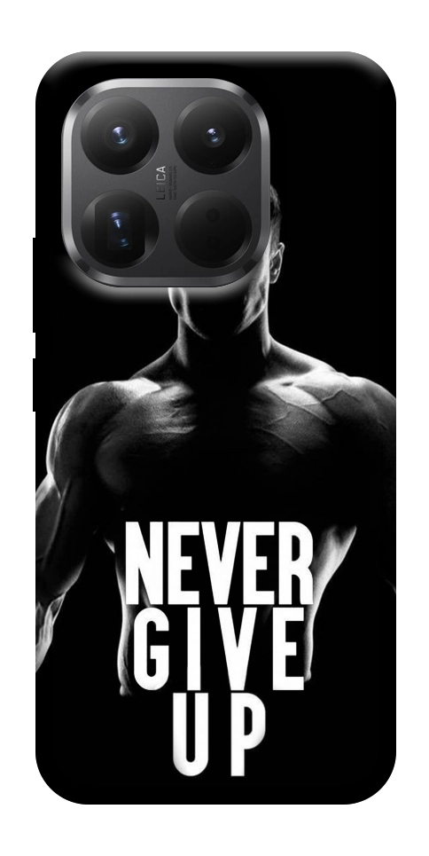 Чехол Never give up для Xiaomi 15T Pro