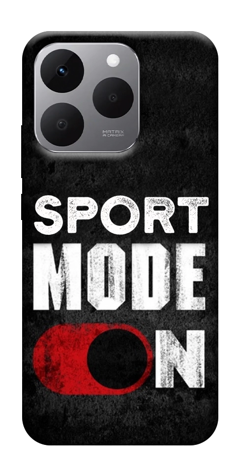 Чехол Sport mode on для Realme 15T