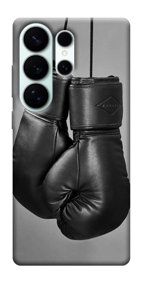 Чехол Черные боксерские перчатки для Galaxy S26 Ultra
