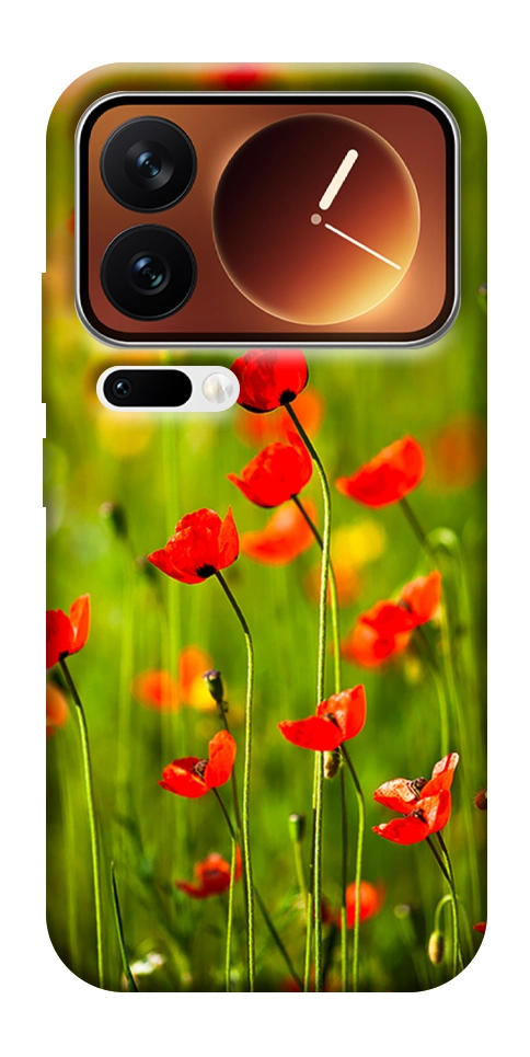 Чохол Макове поле для Xiaomi 17 Pro