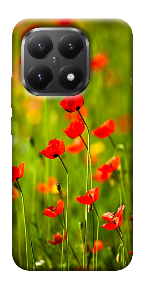 Чохол Макове поле для Xiaomi 15T
