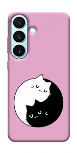 Чехол Коты инь-янь для Galaxy S26