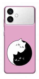 Чехол Коты инь-янь для Galaxy S26+