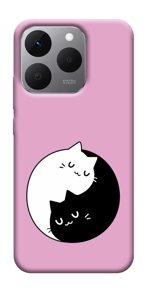 Чехол Коты инь-янь для Realme 15T